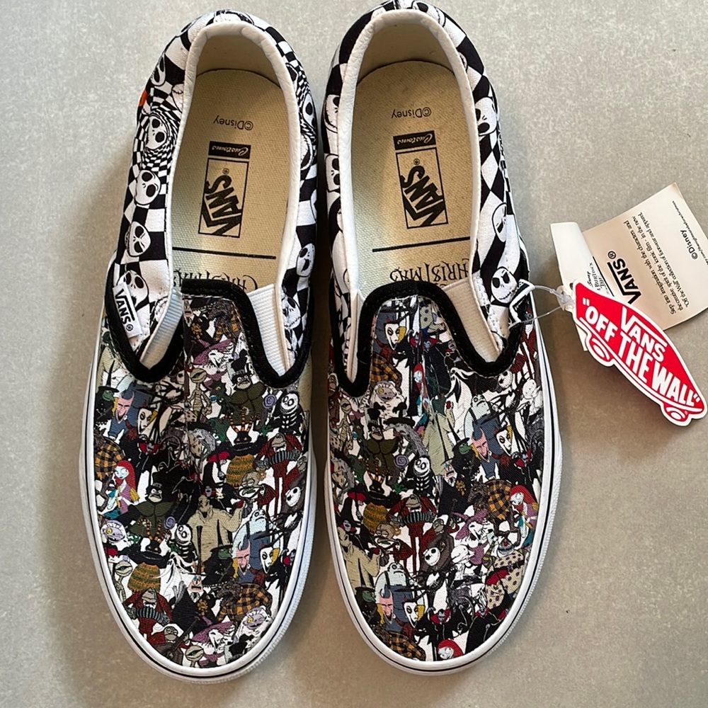 Vans- Nightmare Before Christmas Slip-ons